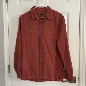 Todd Snyder Men's Brick Red Shirt Jacket